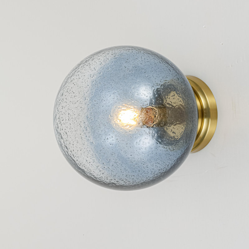Glass Semi Flush Mount
