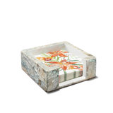 Burl Veneer Dinner Napkin Holder