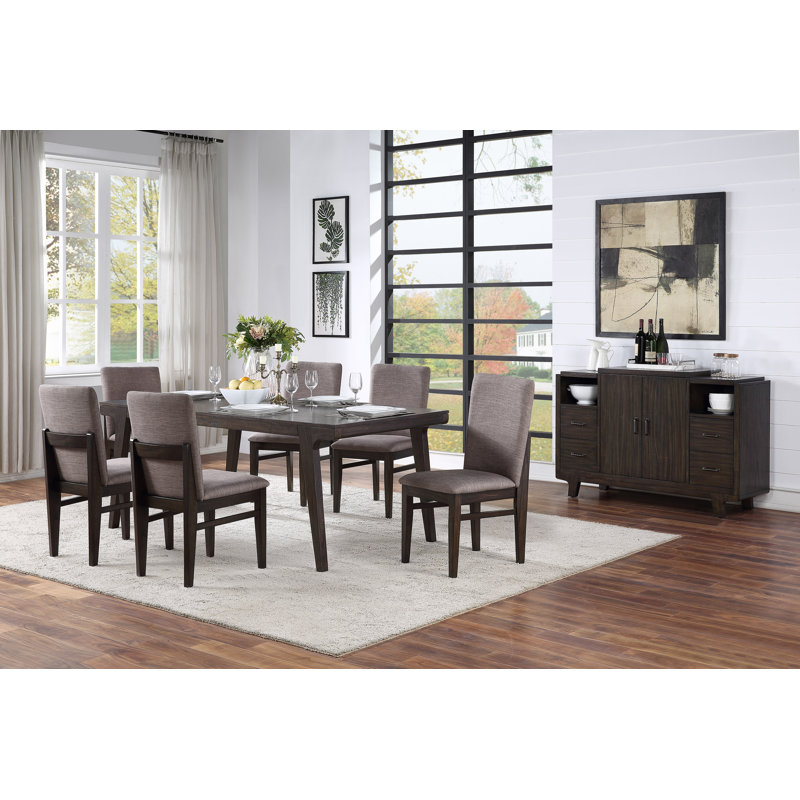 Chaises d'appoint Jacyion, Chocolat