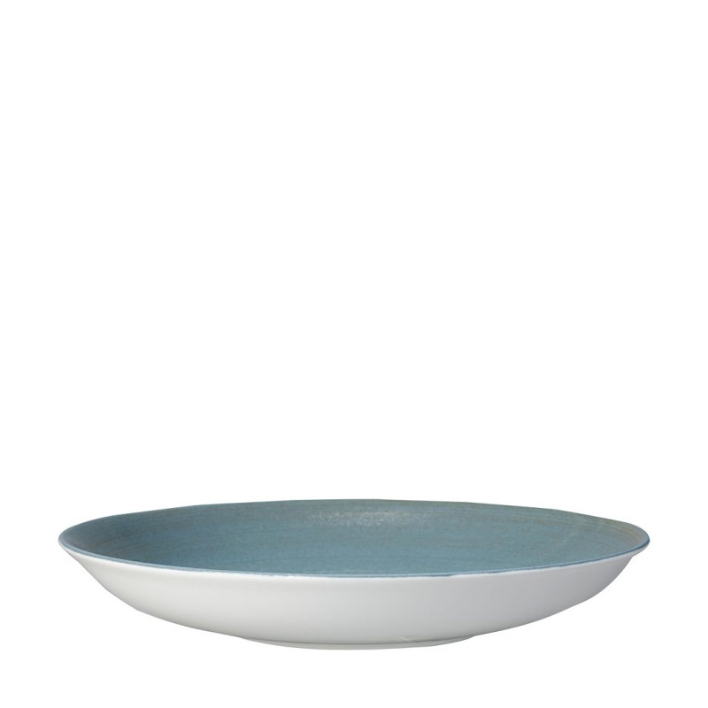 Studio Glaze Bone China Pasta Dish, 12"W, Ocean