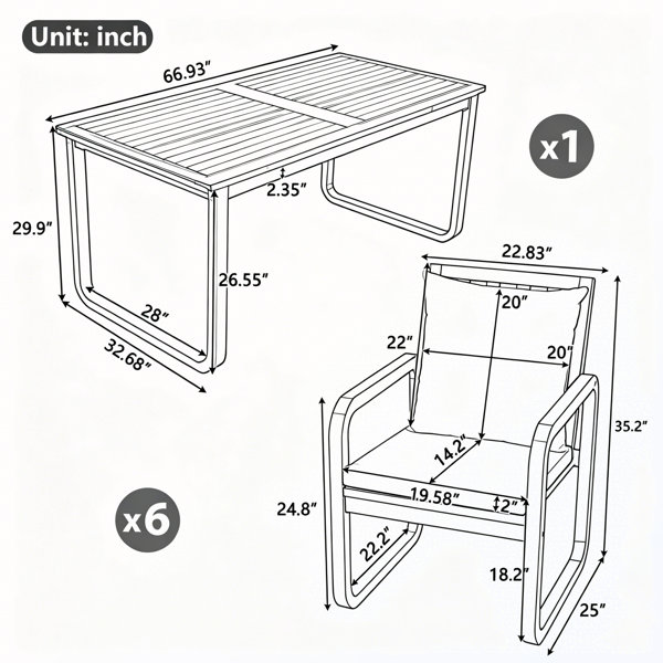 Dimensions du produit