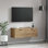 vidaXL Wall-Mounted Cabinet Wall-mounted Engineered Wood Garage Storage Unit