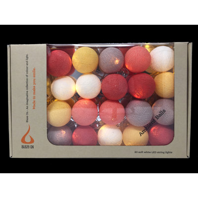 Misti LED Cotton Ball String Light