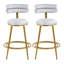 Ensemble de 2 tabourets de comptoir 27,65 po Modern-307878432