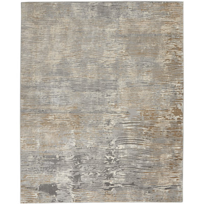 Tapis gris moderne Golda