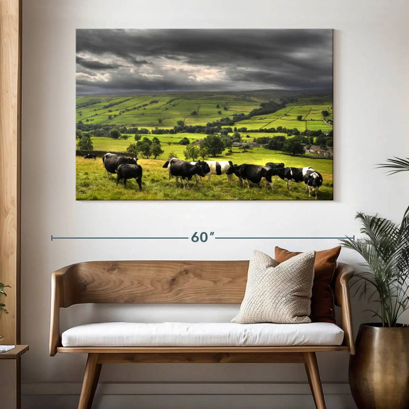 Brampt Simple Cow Herd, 34" H x 51" W