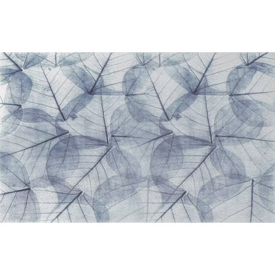 Panneau mural l 6,25 pi x l 112 po à motif de feuilles