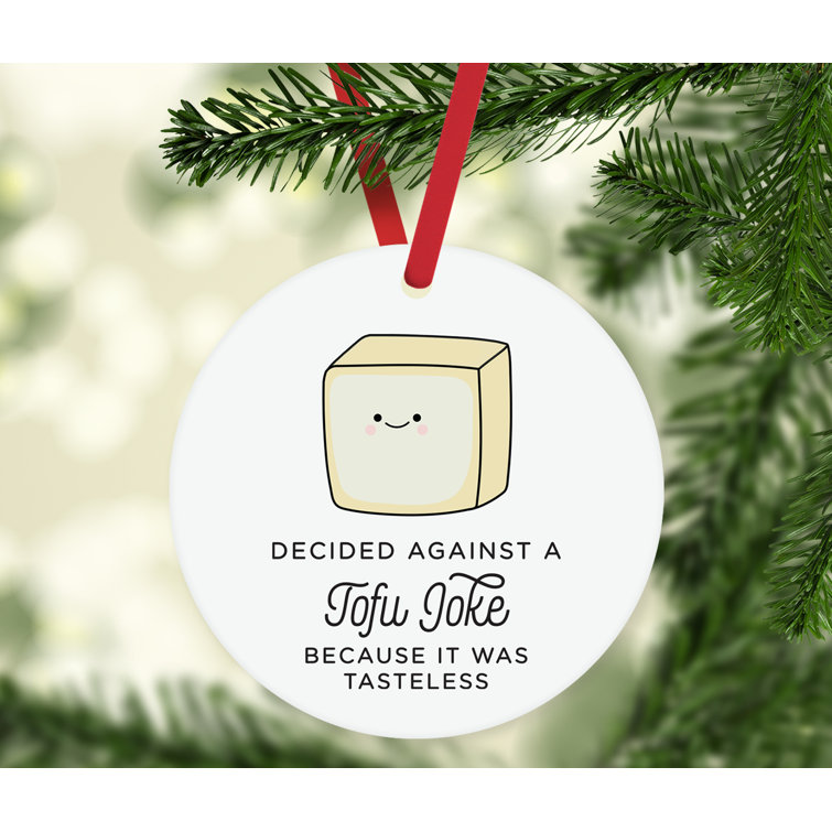 Tofu christmas ornament Clearance