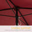 Parasol de jardin Arlmont & Co. 7X4ft