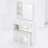 Small Size Left Drawer Desktop Vanity Table + Cushioned Stool, Extra Large Sliding Mirror, Multi Layer, High Capacity Storage Fashionable Dresser, Suitable For Small Space, EPA,GCC,UL Certificate-106678326