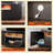 Manjesh LED TV Stand for 60 Inchs TVs with Large Storage Cabinets, Modern Entertainment Center with Open Shelves & Customize LED Lights, Media Console for Living Room, Bedroom, Gaming-1851796721