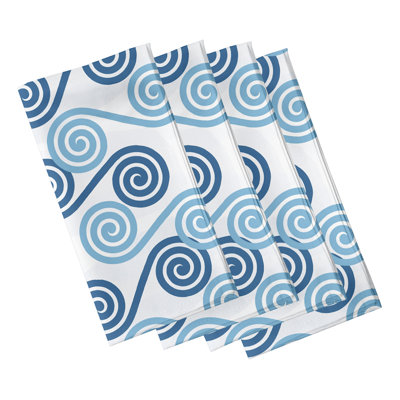 Cleatus Polyester Geometric Square Napkin