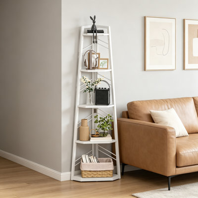 160 cm H x 35 cm W Corner Bookcase