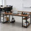 Bureau d'ordinateur pour deux personnes, bureau, bureau d'écriture