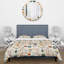 Ensemble de housse de couette Midcentury Mid-Century scandinave Delight I-728200518