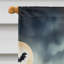 Drapeau de maison d'Halloween en polyester à double face H 40 po x l 28 po