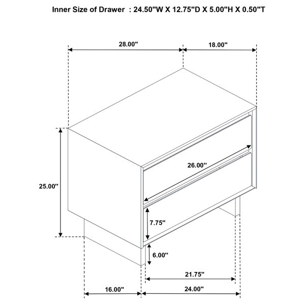 Dimensions du produit