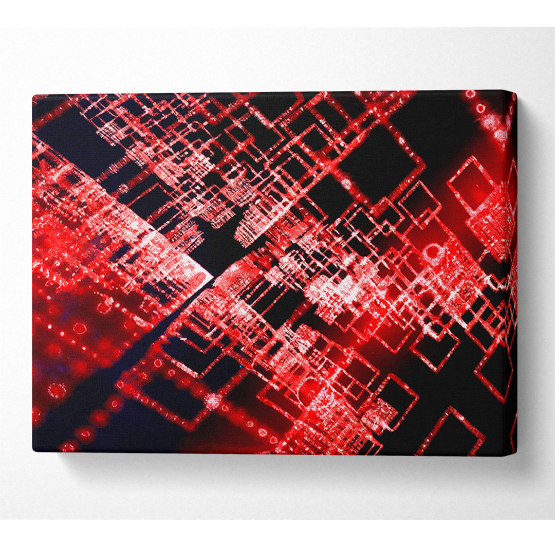 Red City Blocks - Drucken