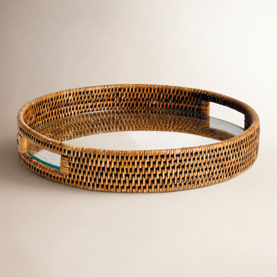 Mariska Round Glass Tray