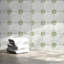 Novecento Paterna Series 5.13" x 5.13" Ceramic Decorative Accent Tile in Green/Orange