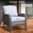 Gretna Wicker Outdoor Lounge Chair-80610389-80001252