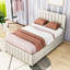 Lit plateforme tapissier avec lit gigogne et 3 tiroirs-343874606-343874609