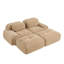 Canapé à 2 places en tissu de luxe Corduroy-2025353509