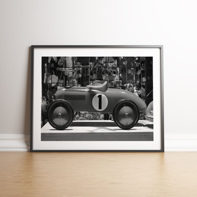 Retro Pedal Car by Vouvart - Single Picture Frame Print