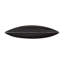 Coussin décoratif en velours noir argenté Cloud9 Design Noah-632636391