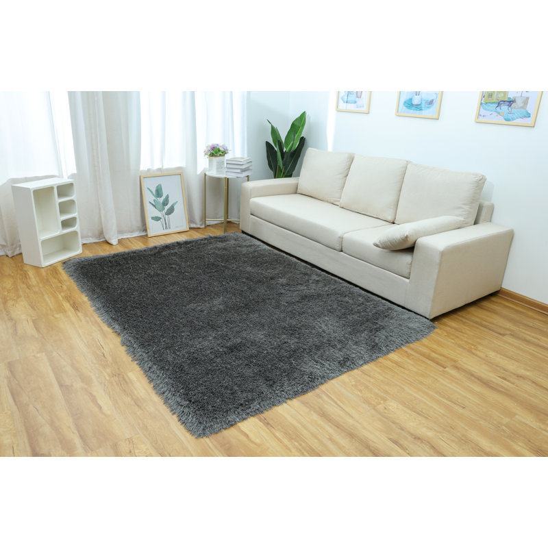 Tapis gris Felicisimo, Rectangulaire 9 pi x 13 pi