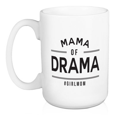 Grande tasse à café maman of dramatique Fabian