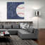 «On the Field III» par Courtney Prahl, art mural en verre acrylique-2057932069