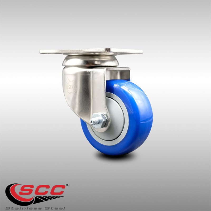 Polyurethane Caster, Blue