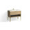 Modo 42" W Freestanding Single Bathroom Vanity with Dean Leg