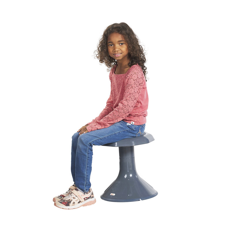 Tabouret ECR4Kids ACE, Gris, 15"