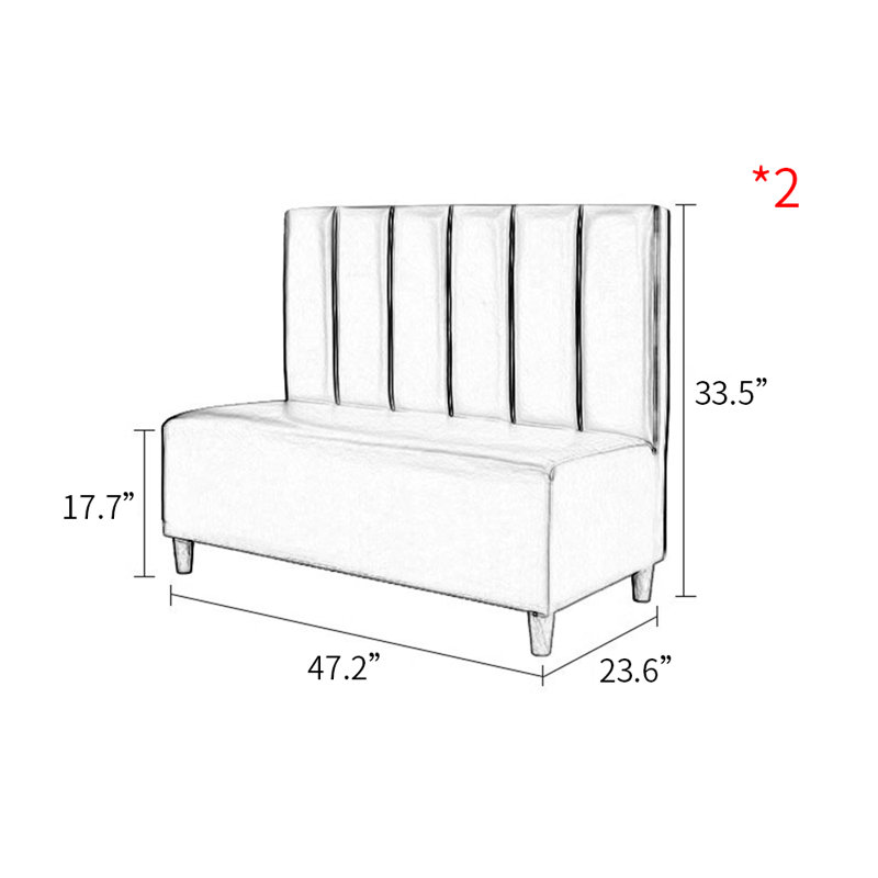 Sameul Upholstered 47.2'' Loveseat