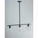 Bly 3 - Light Bulbs Kitchen Island Glass Shade Linear Pendant Light Fixture