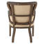 Fauteuil en velours de 25 po Guerrero