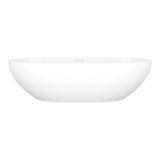 Barcelona 64 Oval 25" Vessel Lavatory Bathroom Sink with Overflow