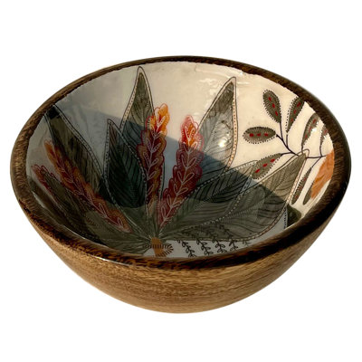 ORIGEN Home Decor Small Leaf Bowl Boxes and Trays - Oval White Bowl 7x15x15cm