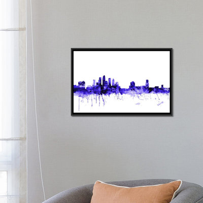 « tampa, floride horizon » par michael tompsett, impression sur toile tendue