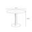 Walnut Round Solid Wood Dining table-1367516012