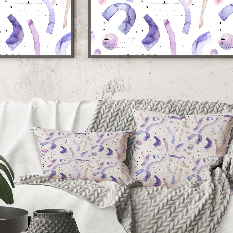 Coussin Minimal Lavender
