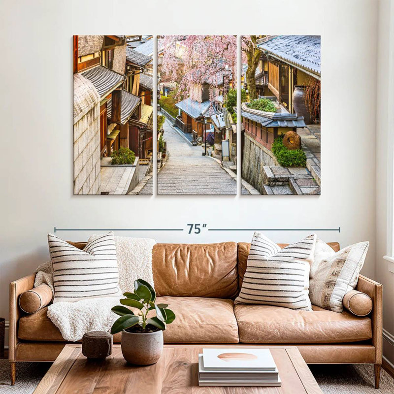 Village japonais Aime, H 42 po x l 65 po
