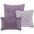 King Size Purple Comforter Kit - , Reverse, Washable Bedding & Wrinkle--124265056