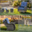 Swivel and sliding wicker patio chairs-2117509930-2117509975