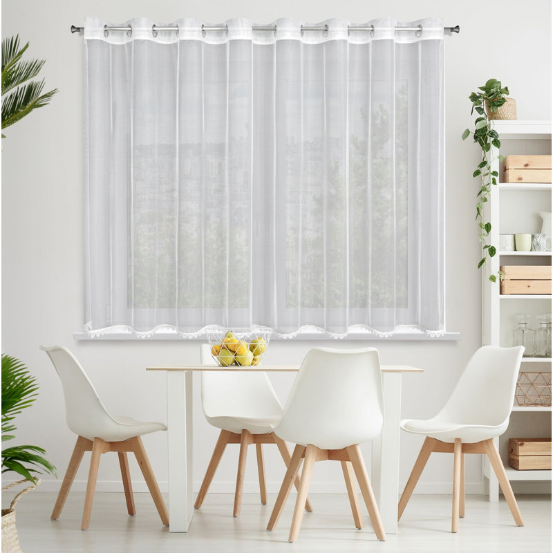 McTeer Sheer Curtain Single Panel