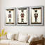 Christmas Holiday Art CXVI - Impression encadrée sur mesure de qualité supérieure - 3 pièces-1686950372-1686950373