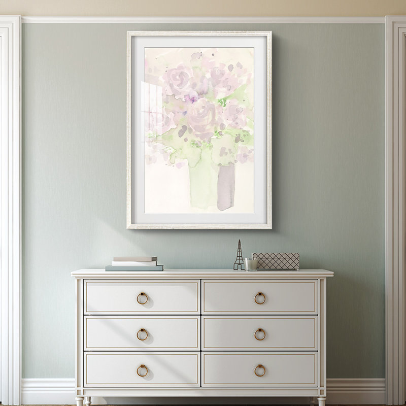 Amboise - toile tendue avec châssis, H 28,5 po x l 20,5 po, Blanc
