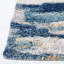 Tapis bleu marine / ivoire à motif abstrait Araya-1879882860